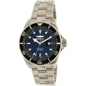 Invicta Pro Diver 22054 Heren Horloge - Quartz Uurwerk - Roestvrij Staal met blauwe Wijzerplaat - 43mm