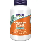 NOW,NOW Foods,NOW,NOW Foods Potassium Citrate Pure Powder - 340 g