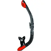 Mares Ergo Dry Diving Snorkel Rood,Zwart