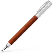 Faber-Castell Ambition perenhouten vulpen Schrijftype: M