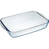 Pyrex Ovenschaal 40x27x7cm 4,5l Transparant transparant Glas Ovenschaal