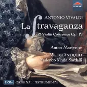 OUTHERE Anton Martynov, Modo Antiquo, Federico Maria Sardelli - Vivaldi: La Stravaganza | 12 Violin Concertos, Op.IV (2 CD)