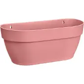 Elho Vibia Campana Wall Basket 35 - Wand Bloempot voor Buiten - Poederroze