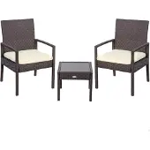 Aktive 2 Armchairs With Tables Zwart