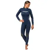 Cressi Fast 3 Mm Woman Freediving Wetsuit Blauw XS Vrouw