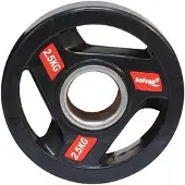 Softee Olympic Plate 2.5kg Zwart 2.5 kg