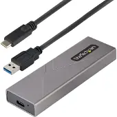 StarTech.com Behuizing voor harde schijf - Startech - M2-USB-C-NVME-SATA - USB-C - SATA - M.2 NVMe