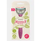 Wilkinson Xtreme3 Beauty Eco Green Wegwerpscheermesjes