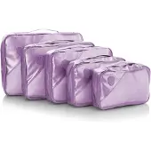 Heys Kofferorganizer Metallic Packing Cube Heys x Joachim Llambi bagagecube pakcube kledingtas (set, 5-delig, Pakket tas set)