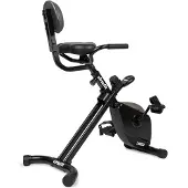 VirtuFit DB100 Opvouwbare Deskbike met Rugleuning - Bureaufiets met Computer