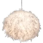 Globo Veren Hanglamp Ducky Wit Ø 40cm
