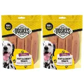 Voskes 2x Hondensnacks Kipfilet Eend 400 gr