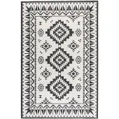 Elle Decoration Dubbelzijdig Buitenkleed Elle - Zwart 200 x 290 cm
