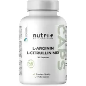 Nutri+ L-Arginine L-Citrulline Aminozuur Caps 360 St