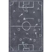 Home Collection Vloerkleed Gameplan Rechthoekig - Crème Title