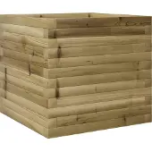 vidaXL Plantenbak 50x50x45,5 cm geïmpregneerd grenenhout
