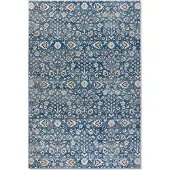 Villeroy & Boch Vloerkleed Ernest Rechthoekig - Blauw/Crème 120 x 170