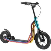 Star Scooter Autoped, 12 inch + 10 inch, chroom unisex