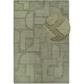Villeroy & Boch Wollen Vloerkleed Alexis - Groen 120 x 170 cm