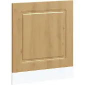 vidaXL Vaatwaspaneel Kalmar 60x1,5x57 cm bewerkt hout artisanaal eiken