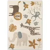 Hanse Home Vloerkleed Kids Animal Safari 160 x 235 cm