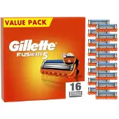 Gillette 6x Scheermesjes Fusion 5 16 Stuks