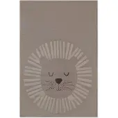 Home Collection Vloerkleed Happy Lion Rechthoekig - Beige, creme Title