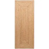 Home Collection Handgeweven Jute Vloerkleed Juno - Bruin 80 x 200 cm