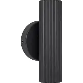 Eglo Portillo Wandlamp - GU10 - 20 cm - Zwart
