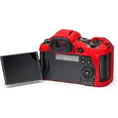 Easycover Body Cover voor Canon R5 / R6 / R6 II rood