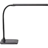 MAUL Pirro ledbureaulamp dimbaar zwart