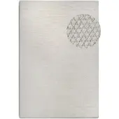 Elle Decoration Wollen Vloerkleed Dehli - Wit 80 x 150 cm