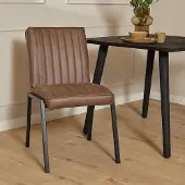 Starfurn eetkamerstoel tivoli bull brown