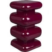 Dutchbone Bijzettafel Stubby Stool Red