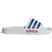 Adidas Muiltjes 'Adilette' blauw / rood / wit