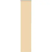 vidaXL Verduisteringsgordijn, beige, 40x210 cm, stofbreedte 35,7 cm, polyester