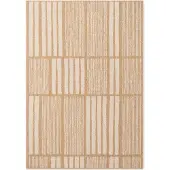 Ted Baker Vloerkleed Allington Rechthoekig - Jute Wit 160 x