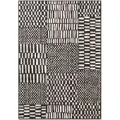 Ted Baker haringey buitenkleed zwart wit- 200x300 cm