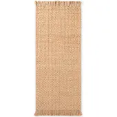 Home Collection Vloerkleed Fjord Rechthoekig - Natuurlijk goud 80 x 300