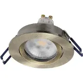 Osram HOMELIGHTING 4058075853539 Plafondspot, LED-plafondspot LED GU10 Brons-groen