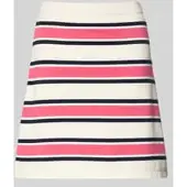 Selected Rok antraciet / magenta / natuurwit