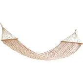 HAY Outdoor Market Hammock With Red Stripe - Hangmatten Beuken Beige - AE978-E863