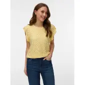 Vero Moda Blouse 'VMTASSA' lichtgeel