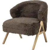 Bloomingville Camino loungestoel bruin