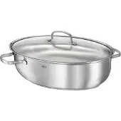 Rösle Pan Elegance Braadpan met glazen deksel 41 x 28.5 cm / 8L