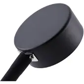 LINDBY Klemlamp Jyla, zwart, Woon-/ Eetkamer, metaal, Modern, Klemlamp