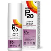 P20 2x Zonnebrand Gezicht Urban Shield Spf 50+ 50 Ml