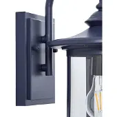LINDBY Buitenverlichting , Zayn, dimbare, Blauw, Balkon, Aluminium, Antiek