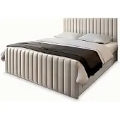 Masseno Boxspring ARION 140x200 cm met matras en topper, bedkasten - Beige