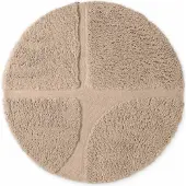 Ted Baker lambeth hoogpolig vloerkleed rond 150 cm rond